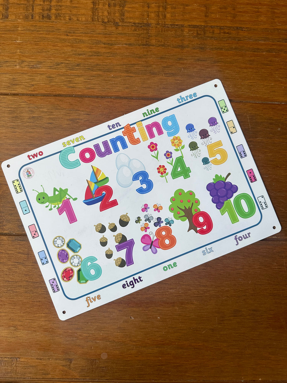 NEW!! Outdoor Alphabet & Counting Busy Boards