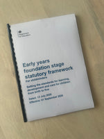 
              NEW! 2026 EYFS Statutory Framework - Childminders
            