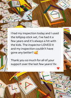 
              NEW! Let’s Learn - Lollipop Sticks
            