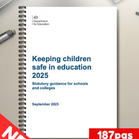 NEW 2025! Keeping Children Safe In Education