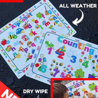 NEW!! Outdoor Alphabet & Counting Busy Boards