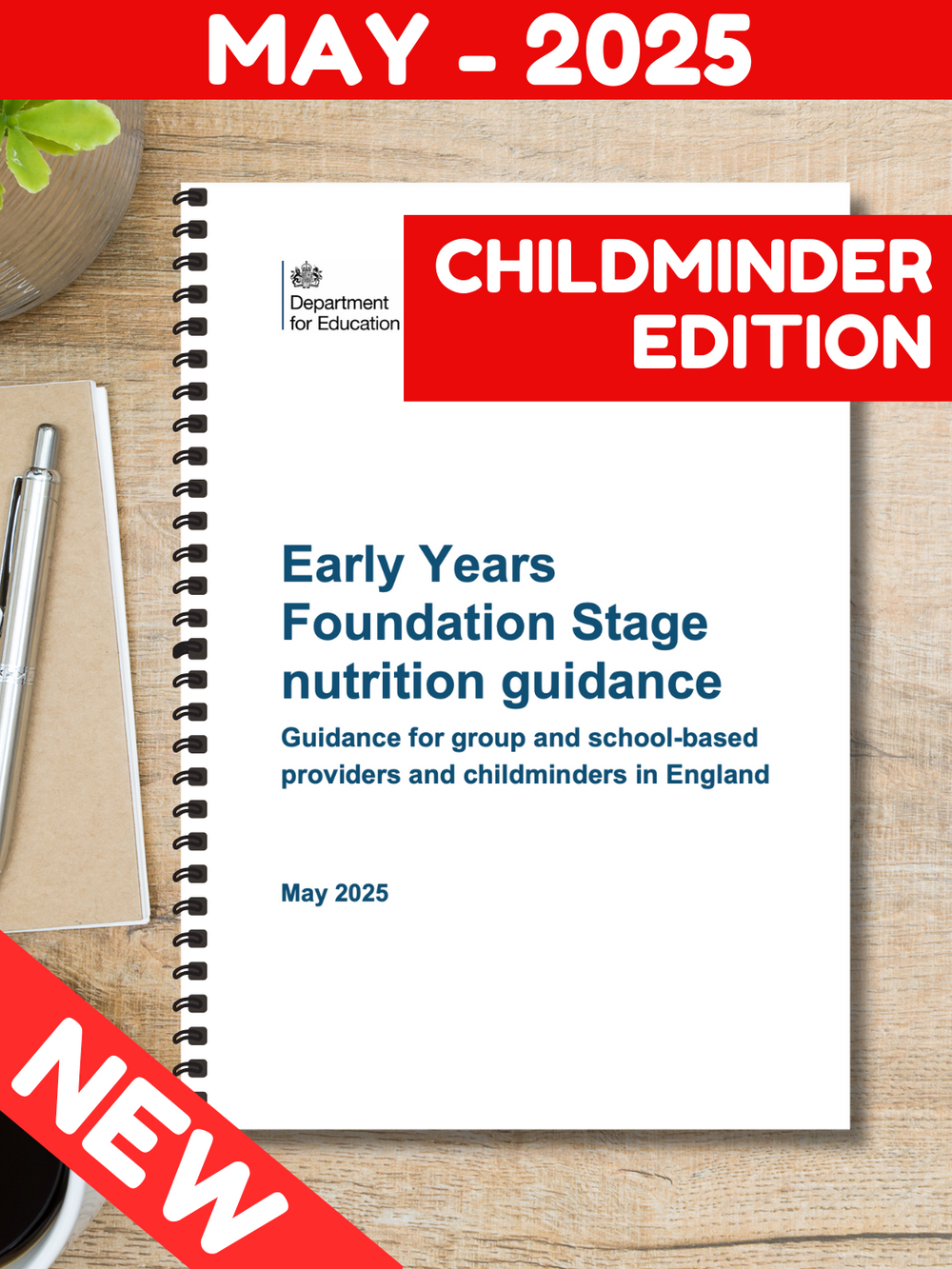 NEW! 2025 EYFS Nutrition Guidance
