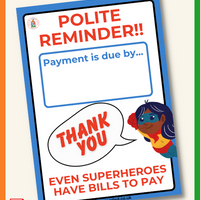 A4 Payment Poster