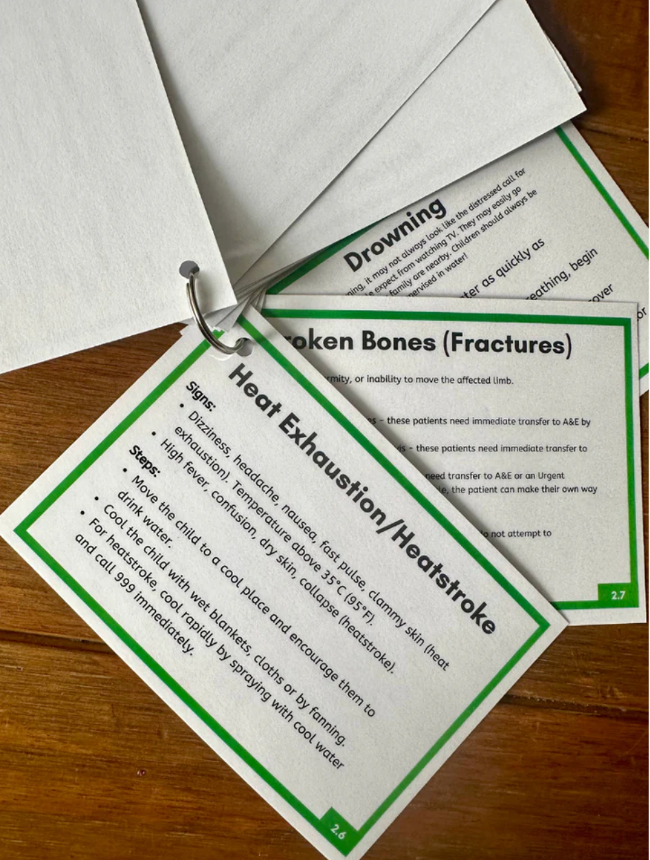 NEW - BUNDLE - SAFEGUARDING, ACCIDENT RECORD & KEY RINGS (SAFEGUARDING ...