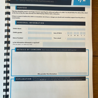 NEW - BUNDLE - SAFEGUARDING, ACCIDENT RECORD & KEY RINGS (SAFEGUARDING + FIRST AID)