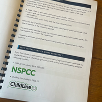 NEW - BUNDLE - SAFEGUARDING, ACCIDENT RECORD & KEY RINGS (SAFEGUARDING + FIRST AID)