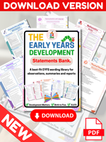 
              NEW - The Early Years Development Statement Bank
            