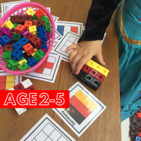 World Flags - Let's Use Cubes - PARENT PACK