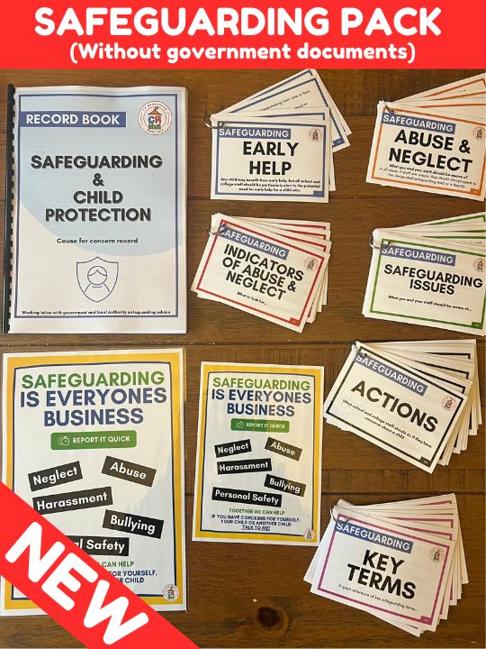 Safeguarding Pack NEW! Safeguarding Bundle (Excluding Gov Docs)| CR Hut