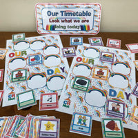 Themed Visual Timetables