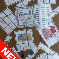 Let's Make CVC Words - PARENT PACK