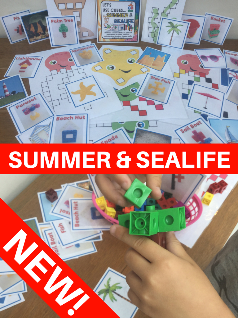 Summer & Sealife - Let's Use Cubes