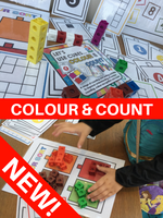 
              NEW! Colour & Count - Let's Use Cubes
            