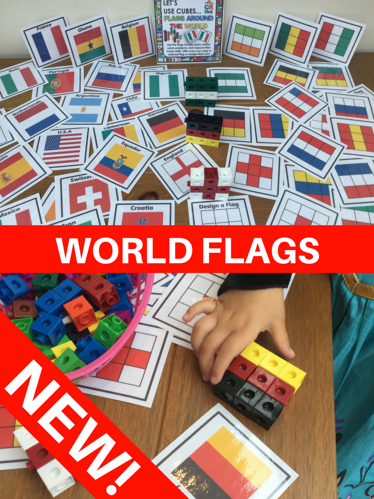 World Flags - Let's Use Cubes