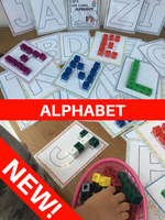 
              Alphabet - Let's Use Cubes
            