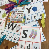 Let's Match - Upper & Lower Case Letters - PARENT PACK