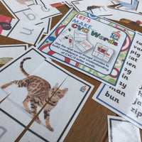 Let's Make CVC Words - PARENT PACK