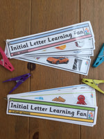 
              Peg Activity Fan - Initial Letters - PARENT PACK
            