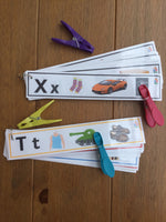 
              Peg Activity Fan - Initial Letters - PARENT PACK
            