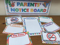 
              Parents Noticeboard
            