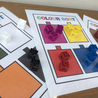 NEW! Colour & Count - Let's Use Cubes