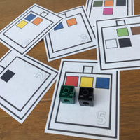 NEW! Colour & Count - Let's Use Cubes