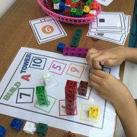 NEW! Colour & Count - Let's Use Cubes