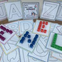 Alphabet - Let's Use Cubes