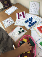 
              Alphabet - Let's Use Cubes
            