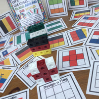 World Flags - Let's Use Cubes - PARENT PACK