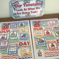 NEW! - Hungry Caterpillar - Visual Timetable