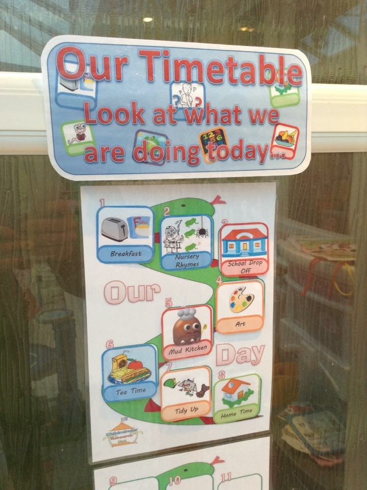 Visual Timetable - Snake Theme