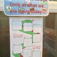 Visual Timetable - Snake Theme