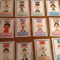 Multicultural - Let's Dress Children Around the World