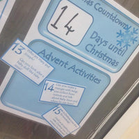 Christmas - Advent Activity Calendar