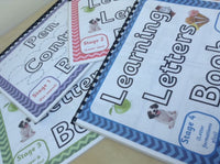 
              Learn Letters Book - Series - HOMESCHOOL
            