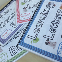 Learn Letters Book - Series - HOMESCHOOL