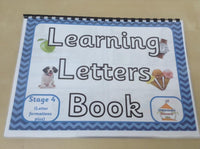 
              Learn Letters Book - Series - HOMESCHOOL
            