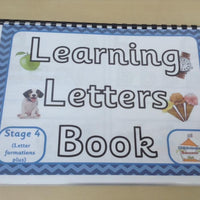 Learn Letters Book - Series - HOMESCHOOL