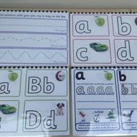 Learn Letters Book - Series - HOMESCHOOL