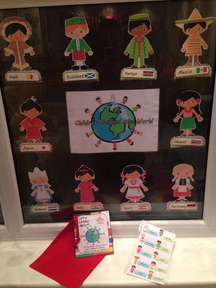 Children Around the World - Multicultural Display