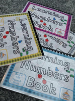 
              Learn Numbers Book - Series - HOMESCHOOL
            