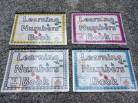 
              Learn Numbers Book - Series - HOMESCHOOL
            