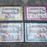 Learn Numbers Book - Series - HOMESCHOOL