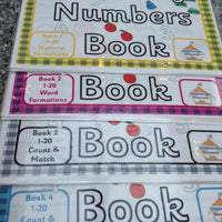 Learn Numbers Book - Series - HOMESCHOOL