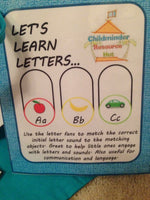 
              Let's Learn Letters - Activity Bag
            