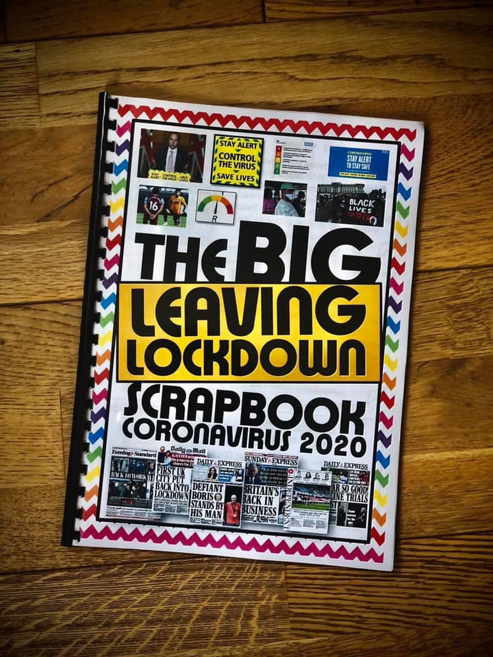 The Big 'LEAVING' Lockdown - Scrapbook 2