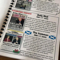 The Big 'LEAVING' Lockdown - Scrapbook 2