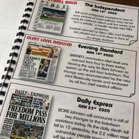 The Big 'LEAVING' Lockdown - Scrapbook 2
