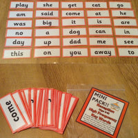 Reception Words - Mini Pack